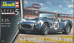 Slotcars66 Shelby AC Cobra 289 1/24th scale Revell plastic kit  